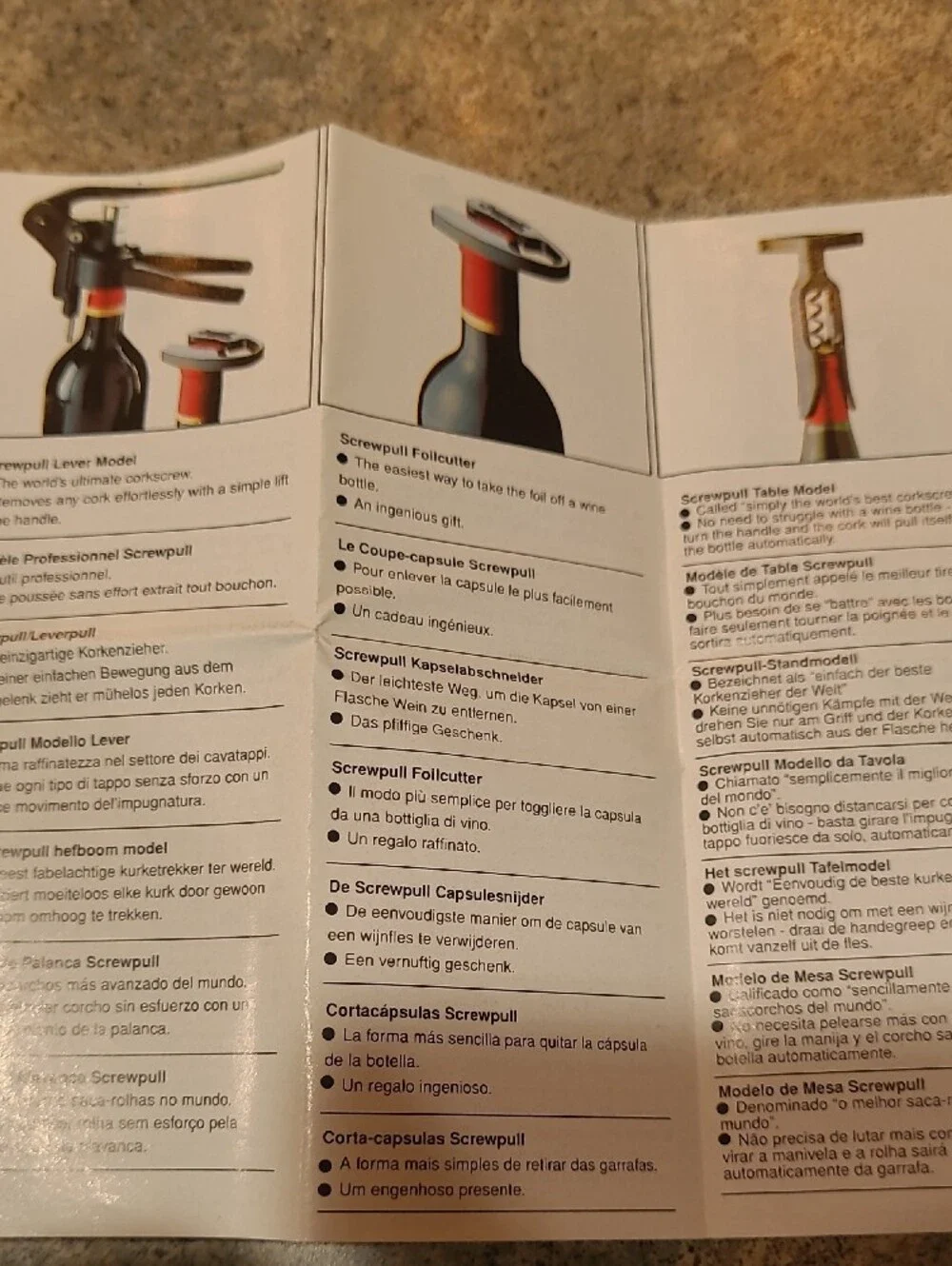 Screwpull Le Creuset Foil Cutter For Wine Bottles